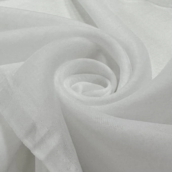TECIDO CORTINA VOIL |VOAL| 100cmX300cmL-100% POL - BRANCO