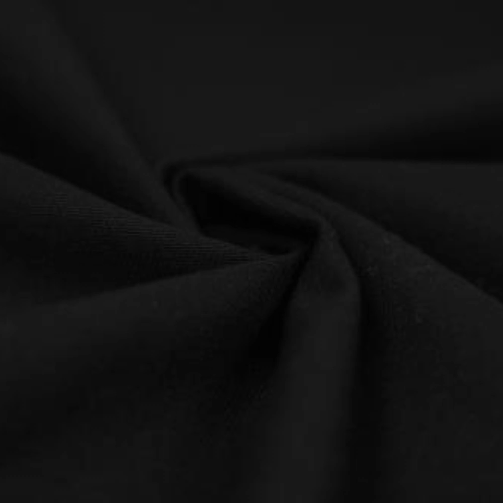 TECIDO BRIM PESADO -100cmX160cmL - 100% ALG - PRETO