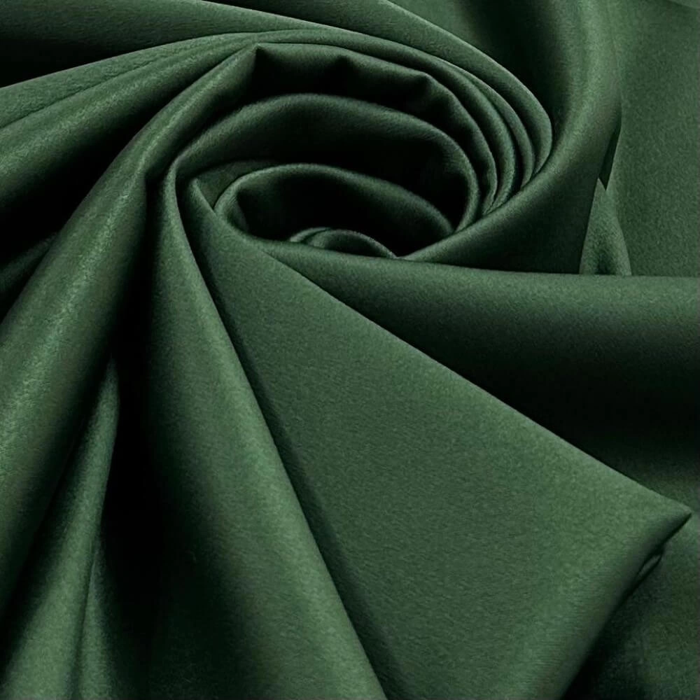 TECIDO CREPE AMANDA-100% POL/150L  - VERDE MILITAR (4638)