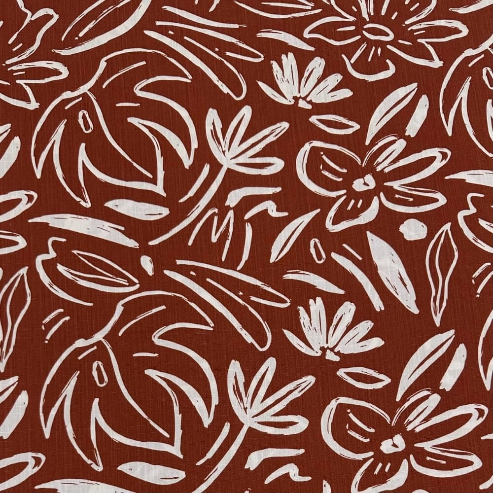 VISCOLINHO ESTAMPADO| FLORAL PRINT|-100%VIS-250333