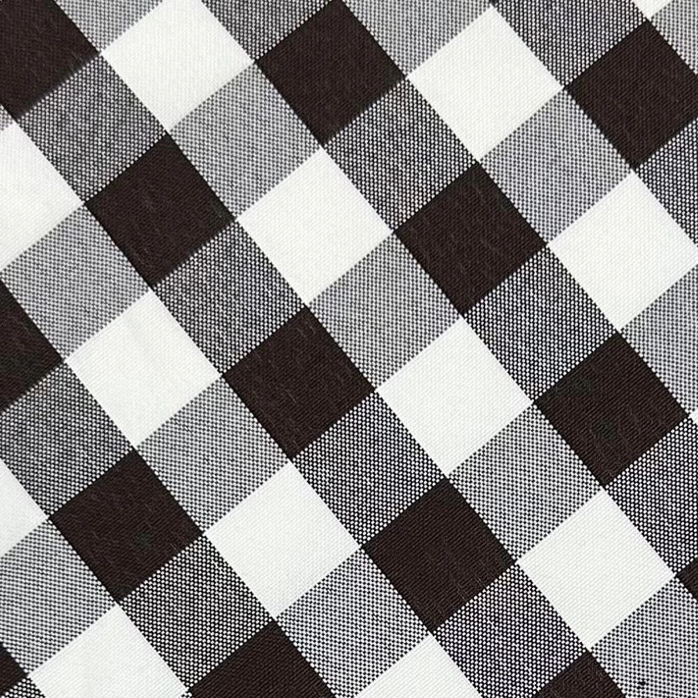 TECIDO OXFORD XADREZ FIO TINTO|MESA|-100% POL/150L - MARROM (56211C)