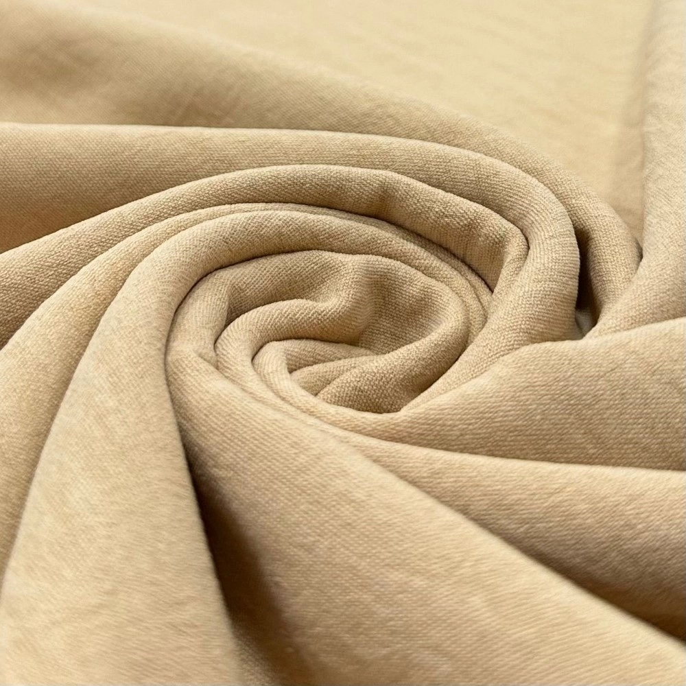 TECIDO CREPE AIR FLOW |DUNA|-100% POL - BEGE (05484)