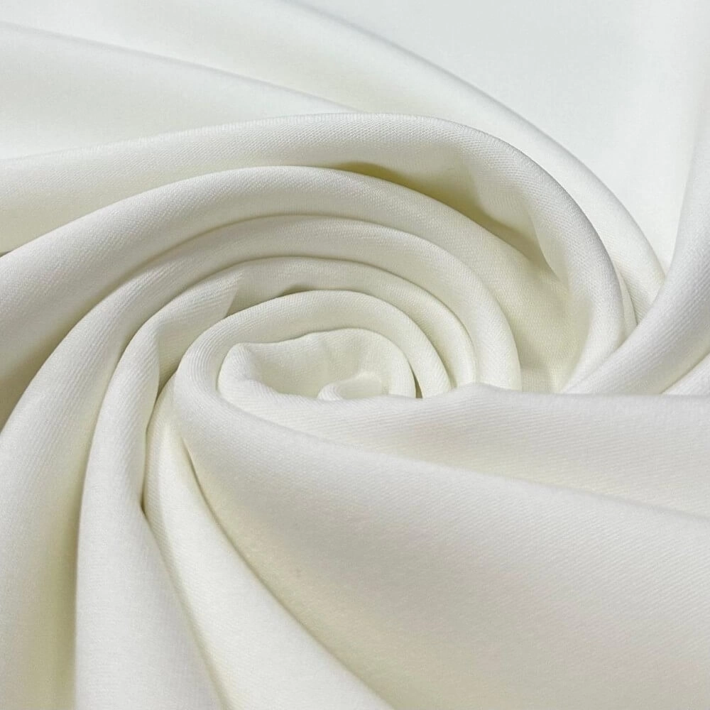 TECIDO TWO WAY -100cmX150cmL-95%POL/05%ELAST-150L-OFF WHITE