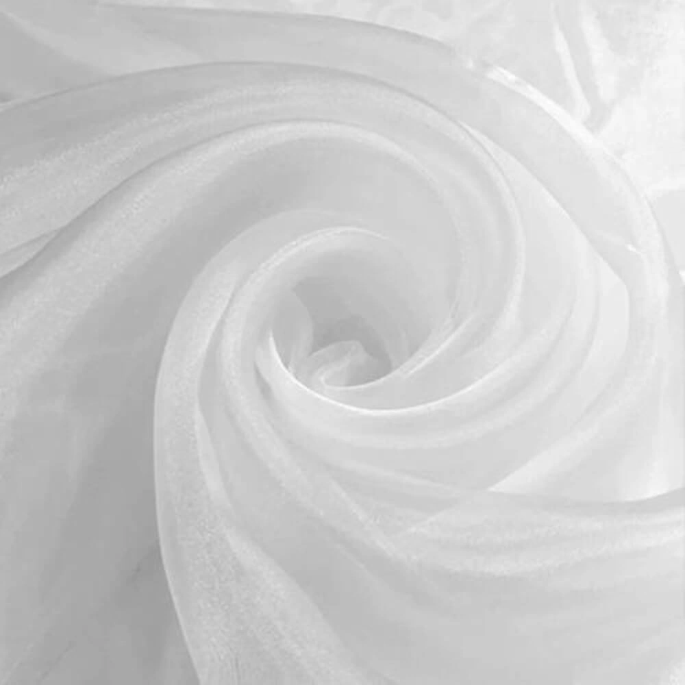 TECIDO ORGANZA CRISTAL-100% POL/150L - BRANCO (5402)