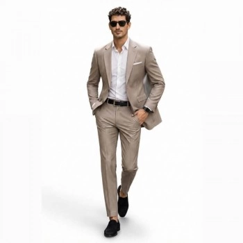GABARDINE T FÁVERO ALFAIATARIA 100%POL-100cmX150cmL - BEGE
