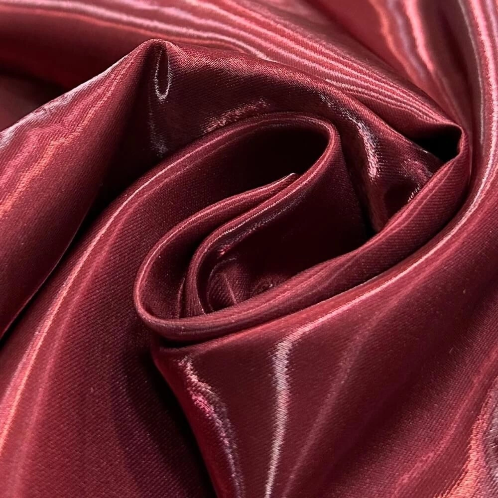 TECIDO ZIBELINE CRISTAL -100cmX150cmL-97%POL/03%ELAS-MARSALA