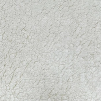 PÊLO DE CARNEIRO FAKE |SHERPA| 100cmX160cmL-100%POL-OFF WHIT