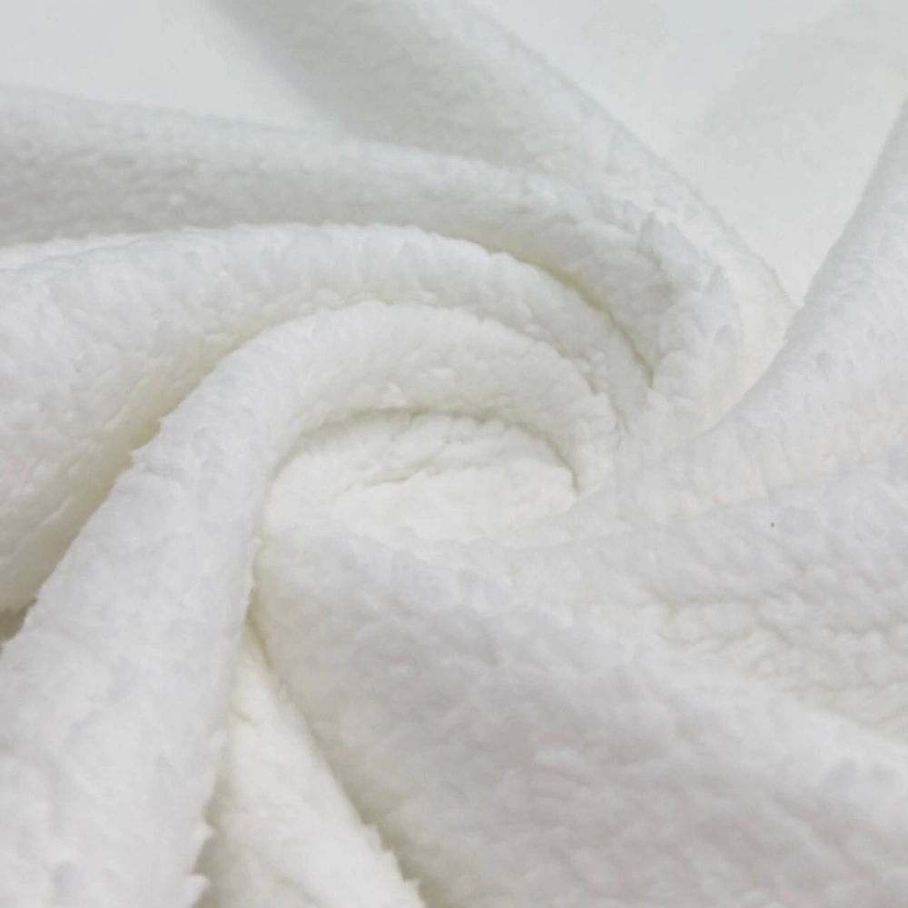 PÊLO DE CARNEIRO FAKE |SHERPA| 100cmX160cmL-100%POL - BRANCO