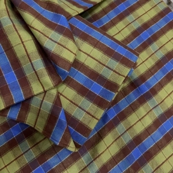 TECIDO FLANELA XADREZ |cachá 43X43mm| 100cmX150cmL-100% ALG