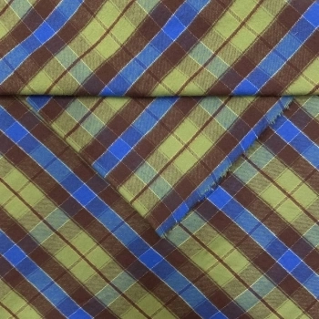 TECIDO FLANELA XADREZ |cachá 43X43mm| 100cmX150cmL-100% ALG