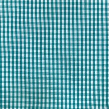 TECIDO TRICOLINE XADREZ FIO TINTO 5x5mm-100cmX150cmL-100%ALG