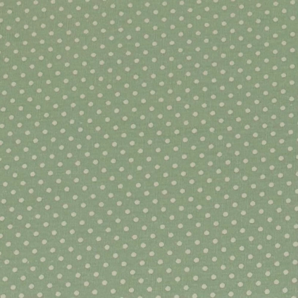 TECIDO TRICOLINE POÁ - 100cmX150cmL-100% ALG   - VERDE MALVA