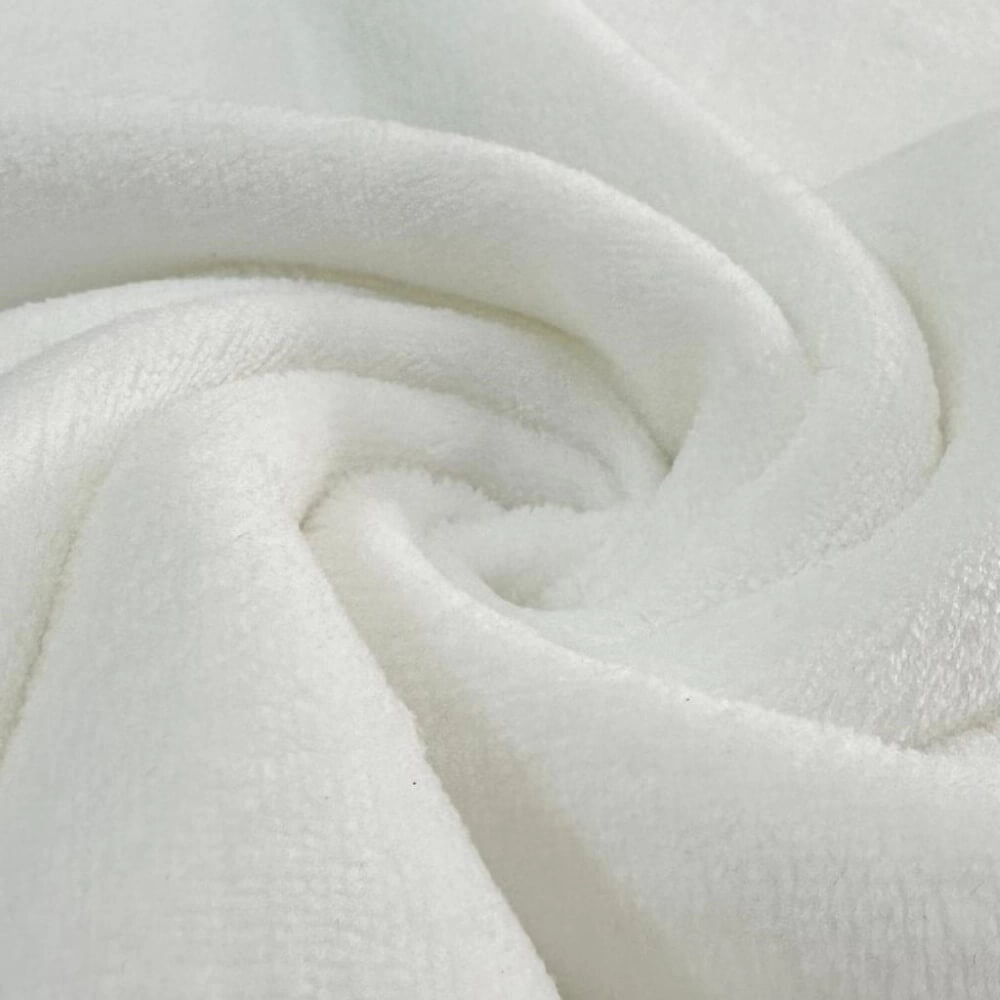 PELÚCIA FLEECE LISA |LÃ| 100cmX150cmL-100% POL - BRANCO