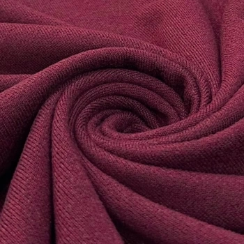MALHA LÃZINHA -100cmX160cmL -96%POL/04%ELAST-VERMELHO ESCURO