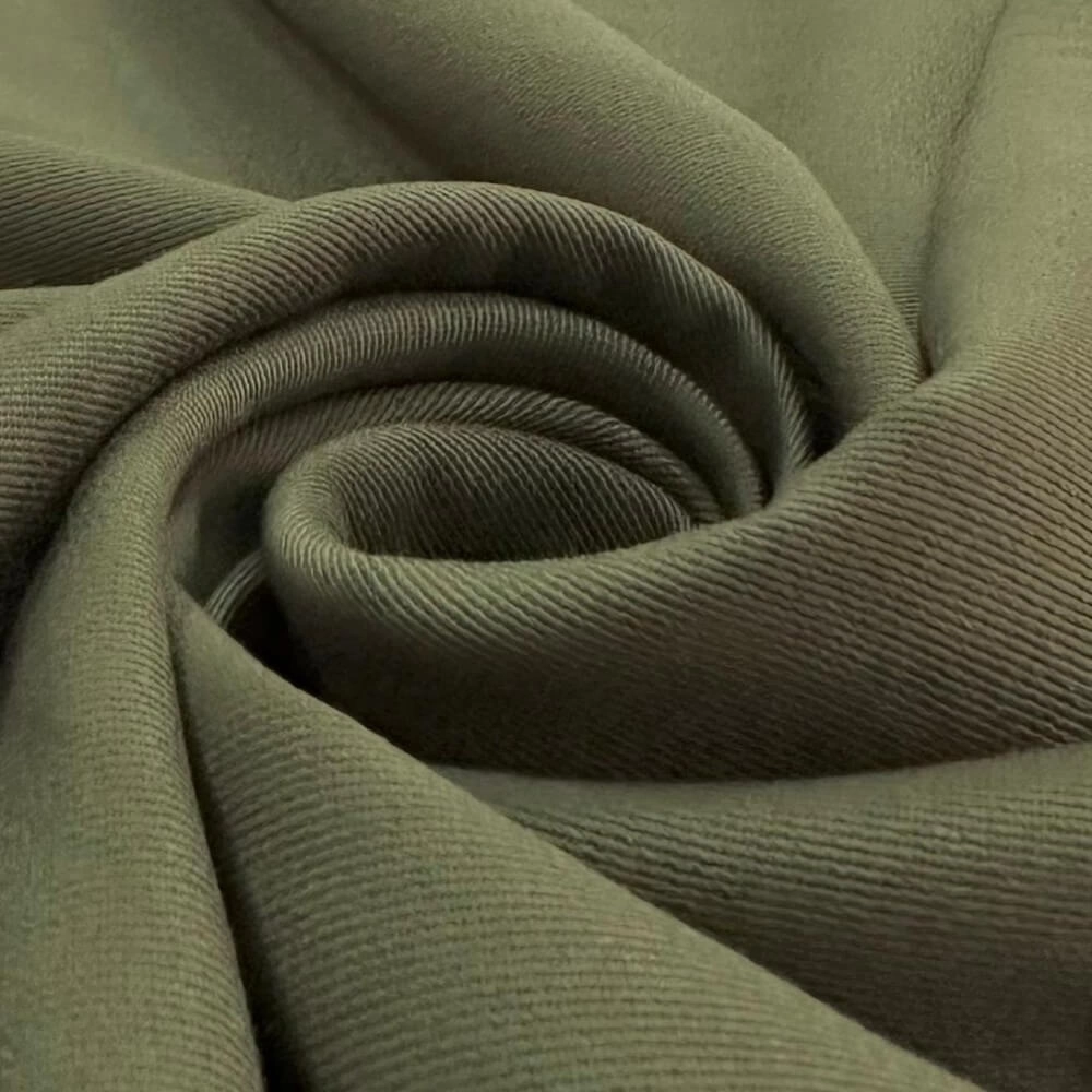 TECIDO VISCOSE TWILL LISA -100%VIS-150L - VERDE OLIVA (034233)