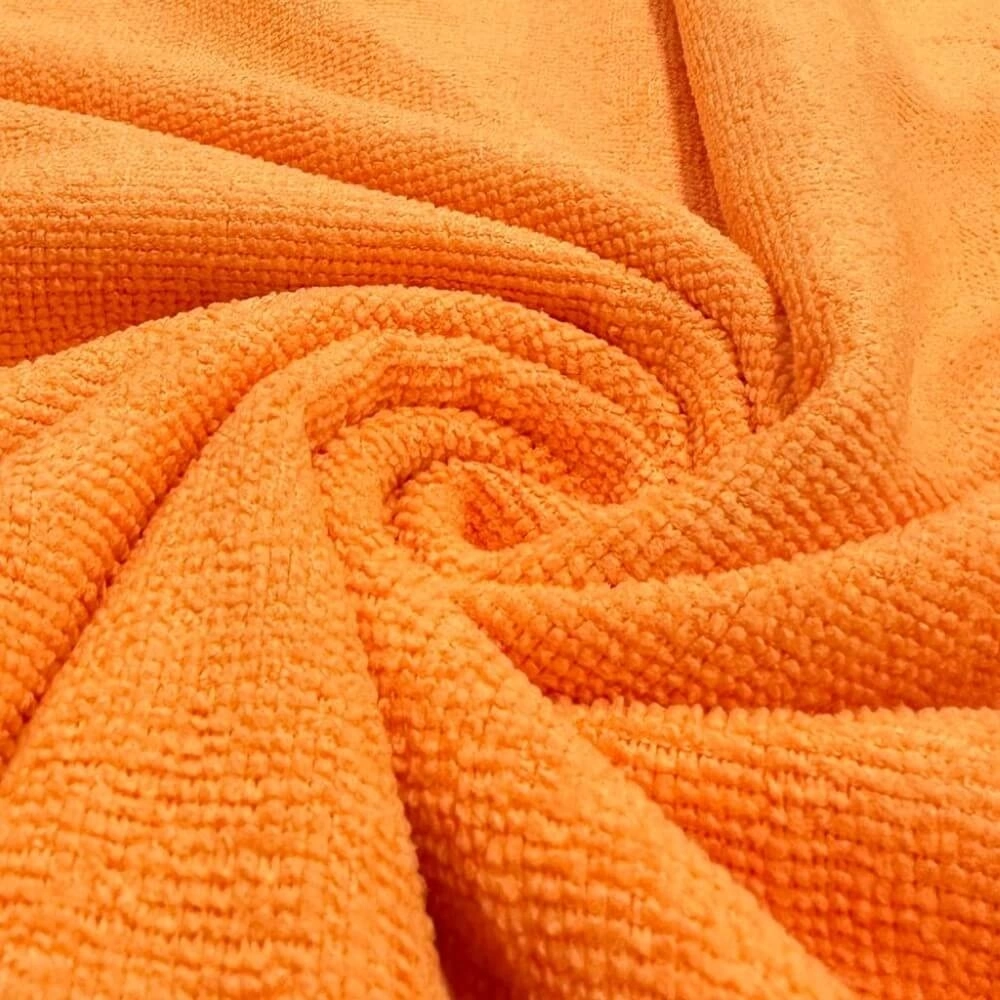 TECIDO PANO MÁGICO-felpudo100cmX150cmL-80%POL/20%PA - LARANJA