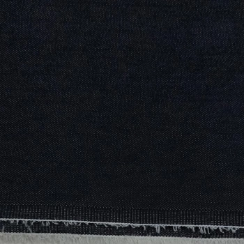 TECIDO JEANS C/ ELASTANO-78,5%ALG 20% POL 1,5% ELAST - PRETO (JE01)