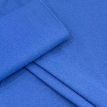 TECIDO LINHO MISTO-100cmX150cmL - 55%VIS 45%LIN - AZUL