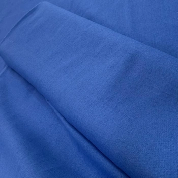 TECIDO LINHO MISTO-100cmX150cmL - 55%VIS 45%LIN - AZUL
