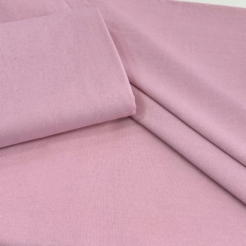 TECIDO LINHO MISTO-100cmX150cmL - 55%VIS 45%LIN -ROSÉ