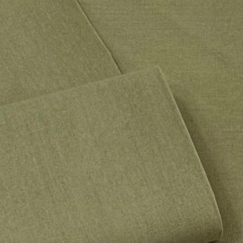 TECIDO LINHO MISTO-100cmX150cmL - 55%VIS 45%LIN - OLIVA